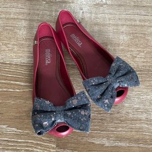 Mini Melissa Bow Flats